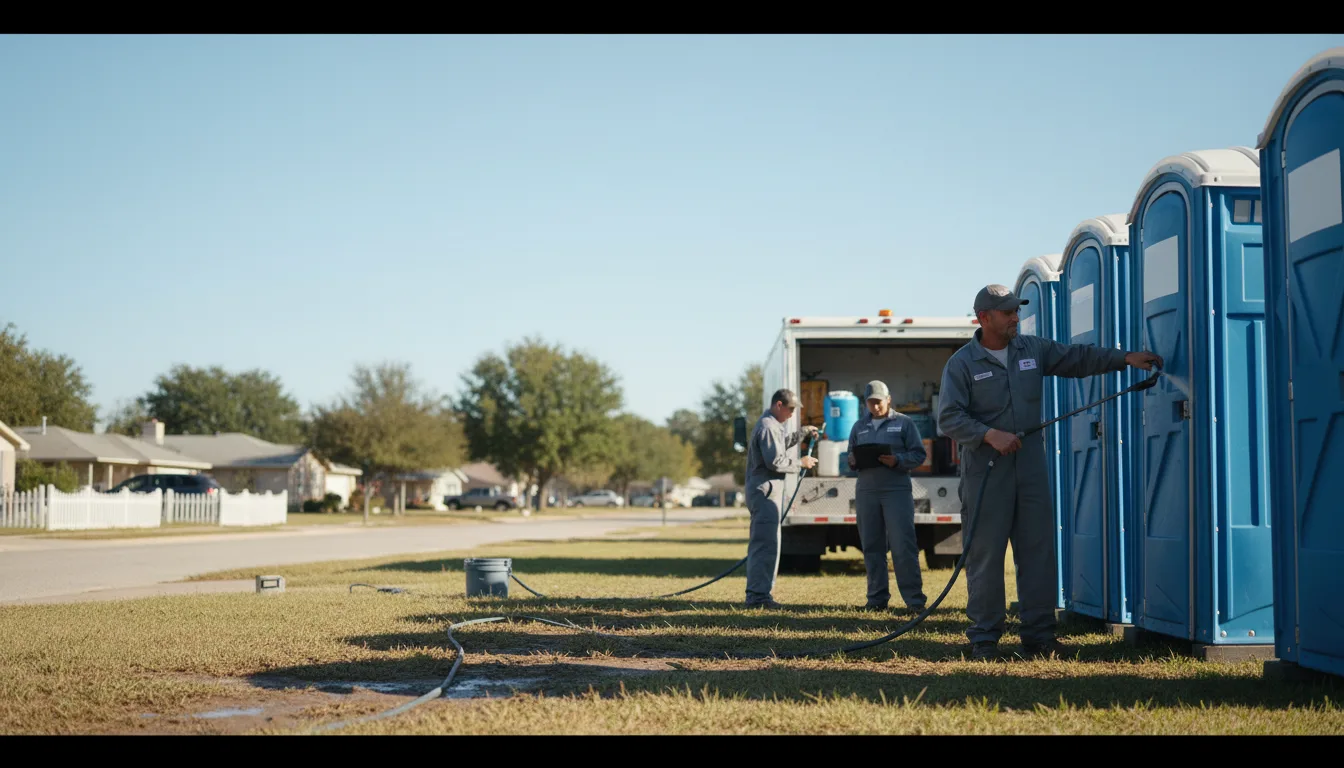 Long-Term Portable Toilet Rental in Hudson, OH near me